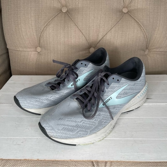 Brooks Ravenna 11 Women's road-running shoes Gray Blue 8.5 - Picture 2 of 9